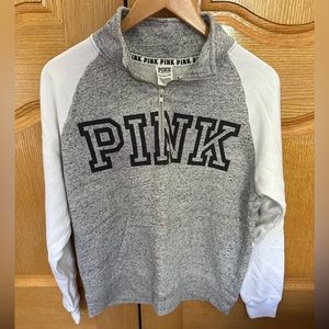 Pink Quarter Zip